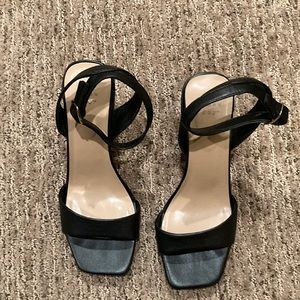 A new day black sal heels